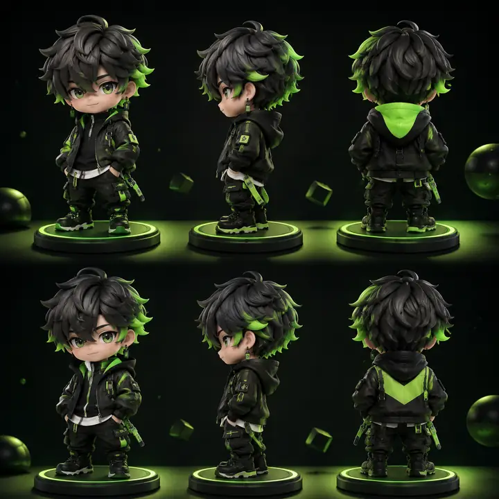 Vorlage für eine Chibi-Figur