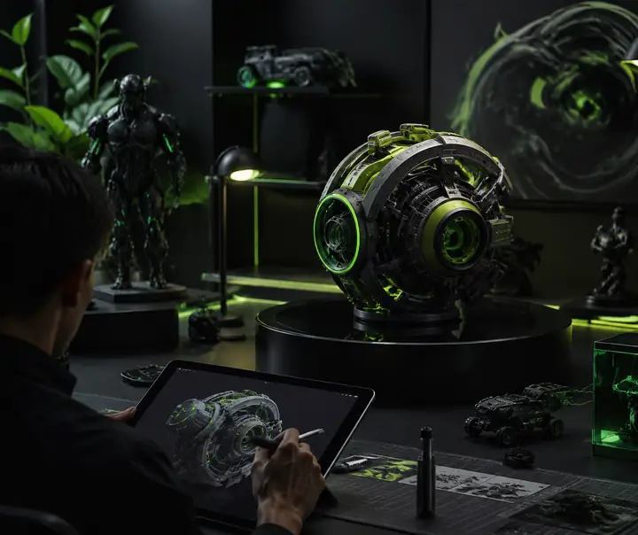 Community-3D-Projekt sieben