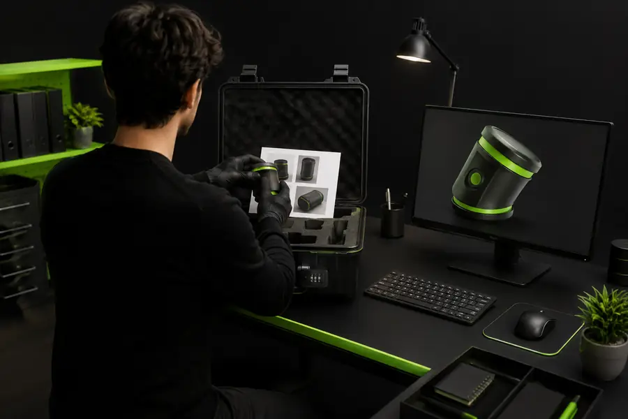 Reviewed 3D model prepared for a practical workflow